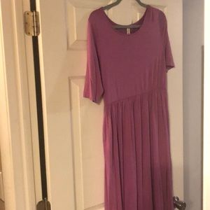 Purple maxi